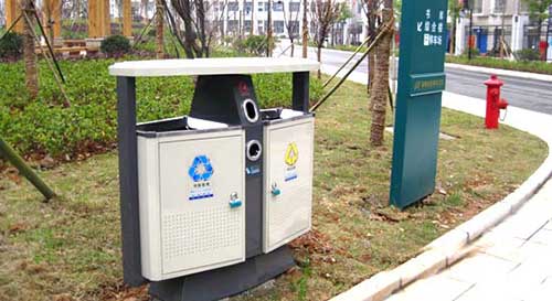 戶外垃圾桶的材質有哪些？