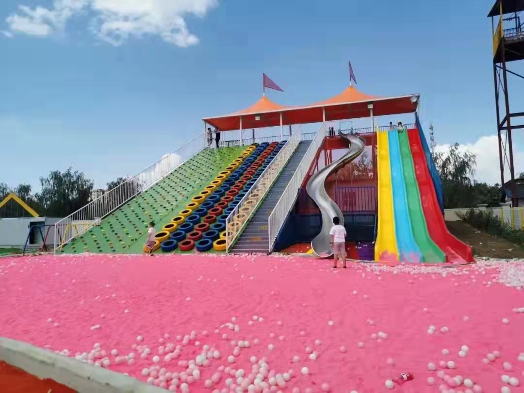 無(wú)動(dòng)力-滑梯攀巖系列